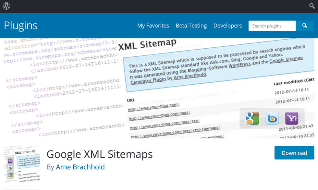 افزونه Google XML Sitemaps برای ساخت سایت مپ